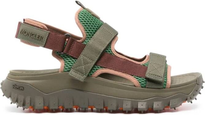 Moncler Trailgrip Vela sandalen Groen