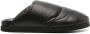 Moncler x JW Anderson Nimbus gewatteerde slippers Zwart - Thumbnail 1