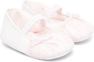 Monnalisa Ballerina's met strikdetail Roze