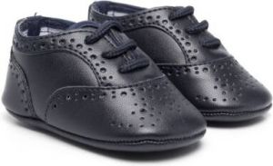 Monnalisa Geperforeerde vetersneakers Blauw