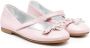 Monnalisa Ballerina's met logo Roze - Thumbnail 1