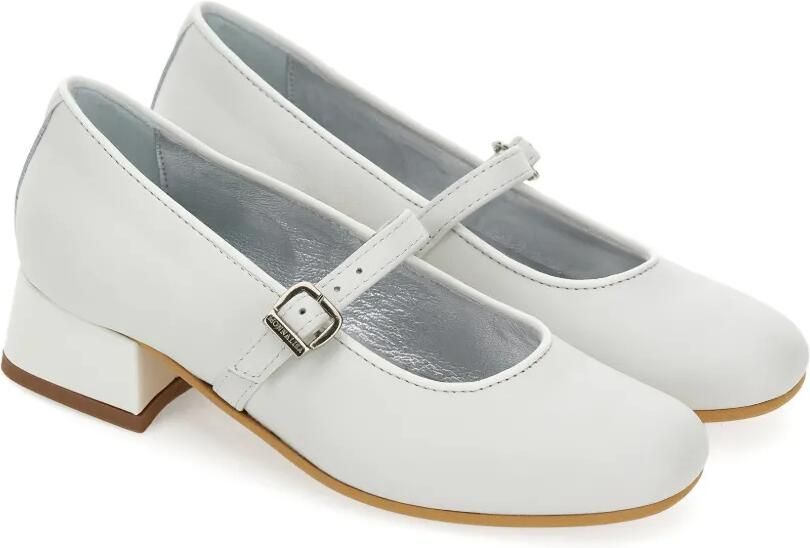 Monnalisa Ballerina's met gesp Wit