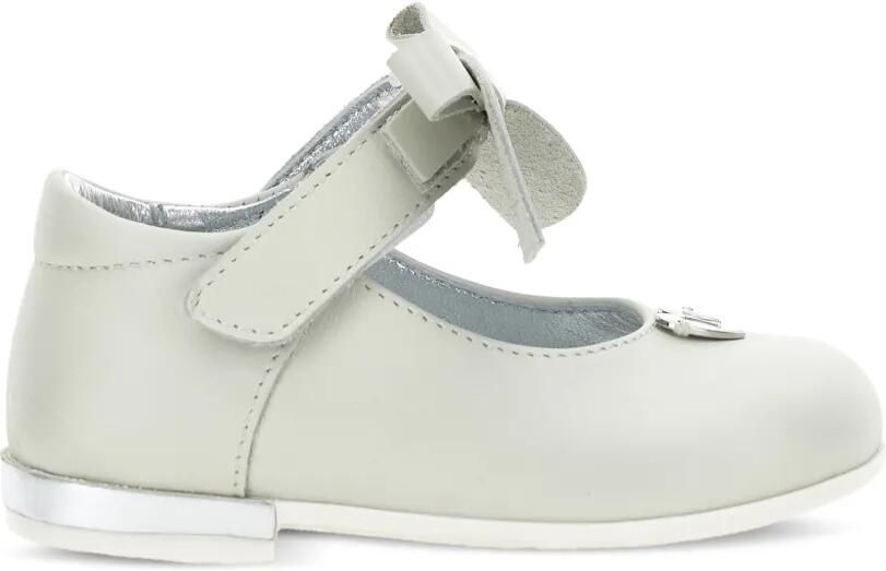 Monnalisa Ballerina's met hartplakkaat en strikdetail Beige