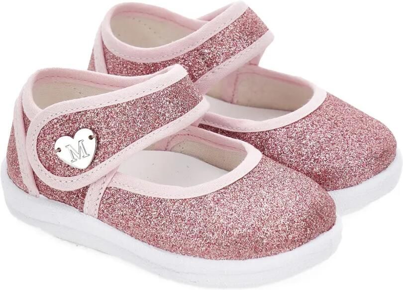 Monnalisa Ballerina's met patch Roze