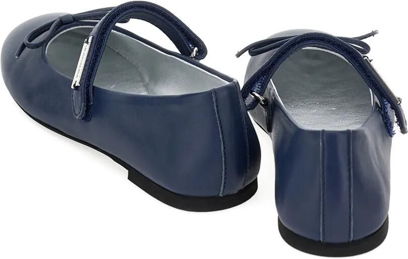 Monnalisa Ballerina's met strikdetail en bandje Blauw - Foto 3