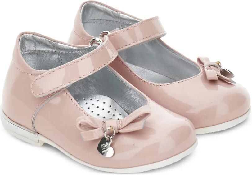 Monnalisa Ballerina's met strikdetail Roze