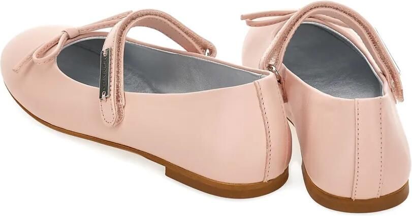 Monnalisa Ballerina's met strikdetail Roze - Foto 3