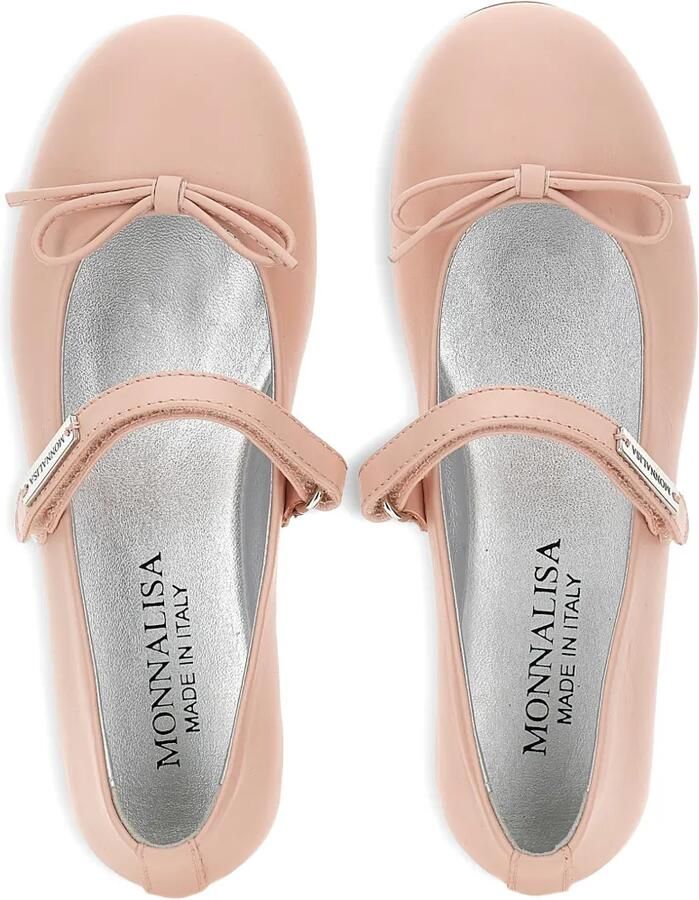 Monnalisa Ballerina's met strikdetail Roze - Foto 2