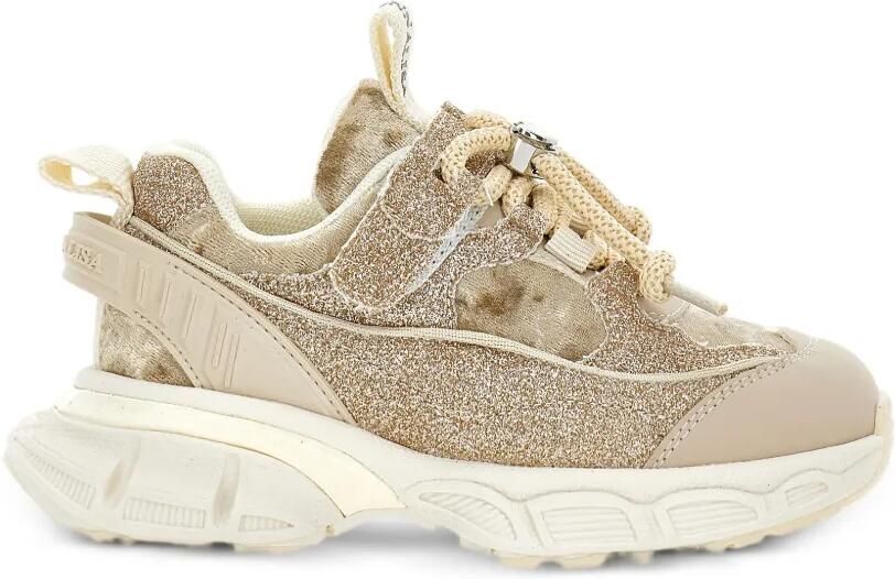 Monnalisa Glitter sneakers Beige - Foto 4