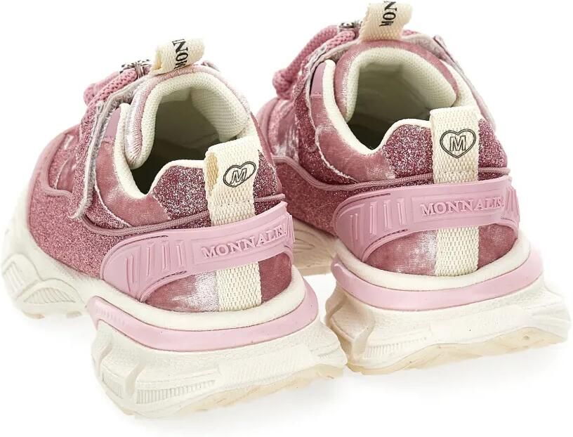 Monnalisa Glitter sneakers Roze - Foto 4