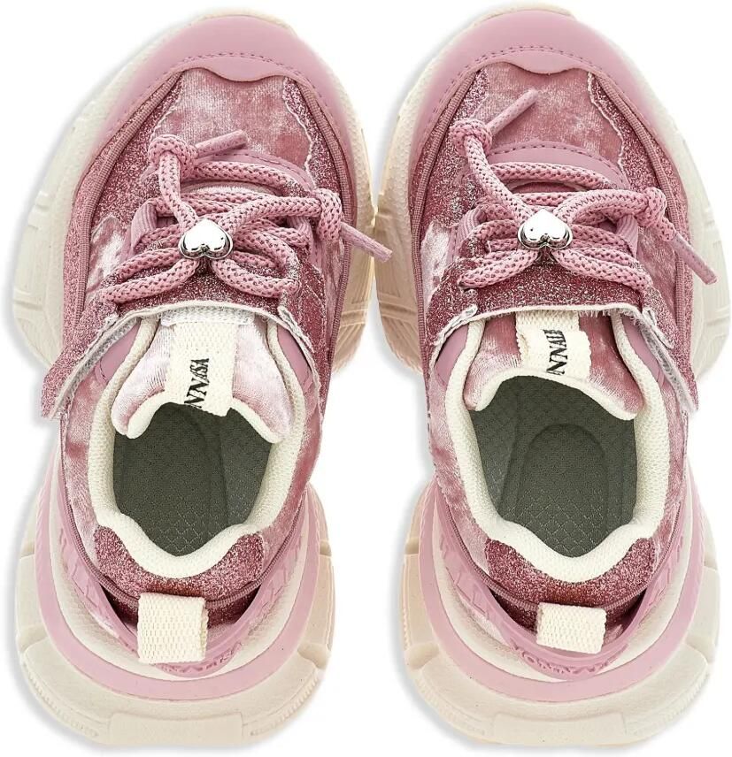 Monnalisa Glitter sneakers Roze - Foto 2