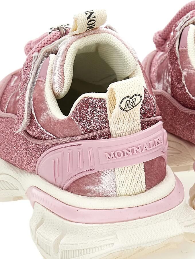 Monnalisa Glitter sneakers Roze - Foto 3
