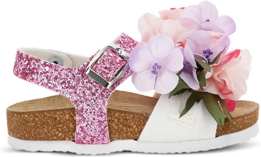 Monnalisa Sandalen met glitter Roze