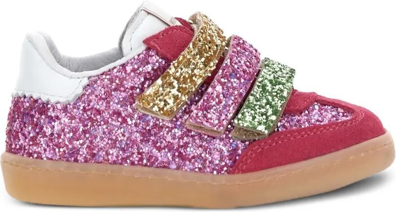 Monnalisa Sneakers met glitter-effect Roze