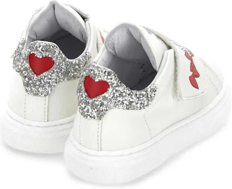Monnalisa Sneakers met glitter Wit - Foto 2