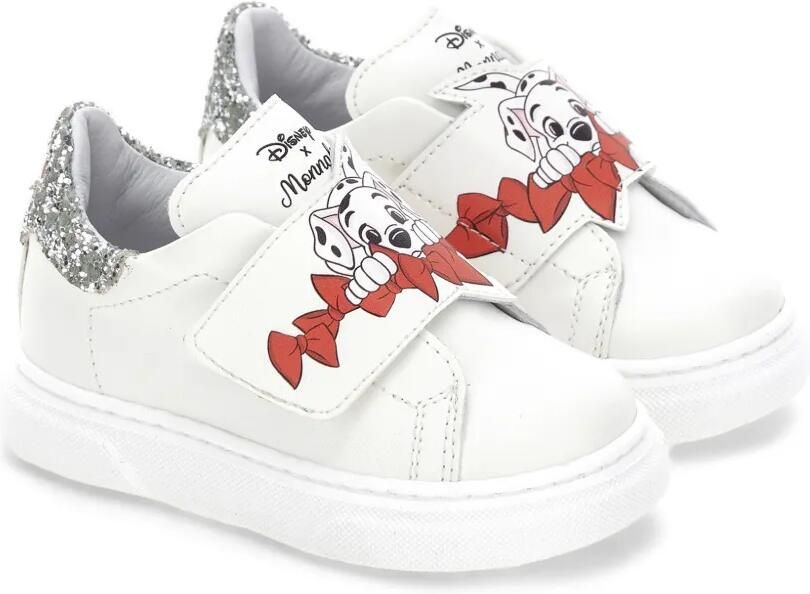 Monnalisa Sneakers met glitter Wit - Foto 3