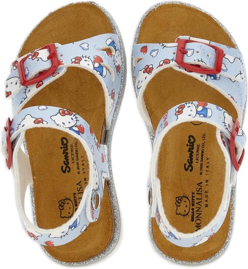 Monnalisa x Hello Kitty sandalen met gesp Blauw - Foto 2