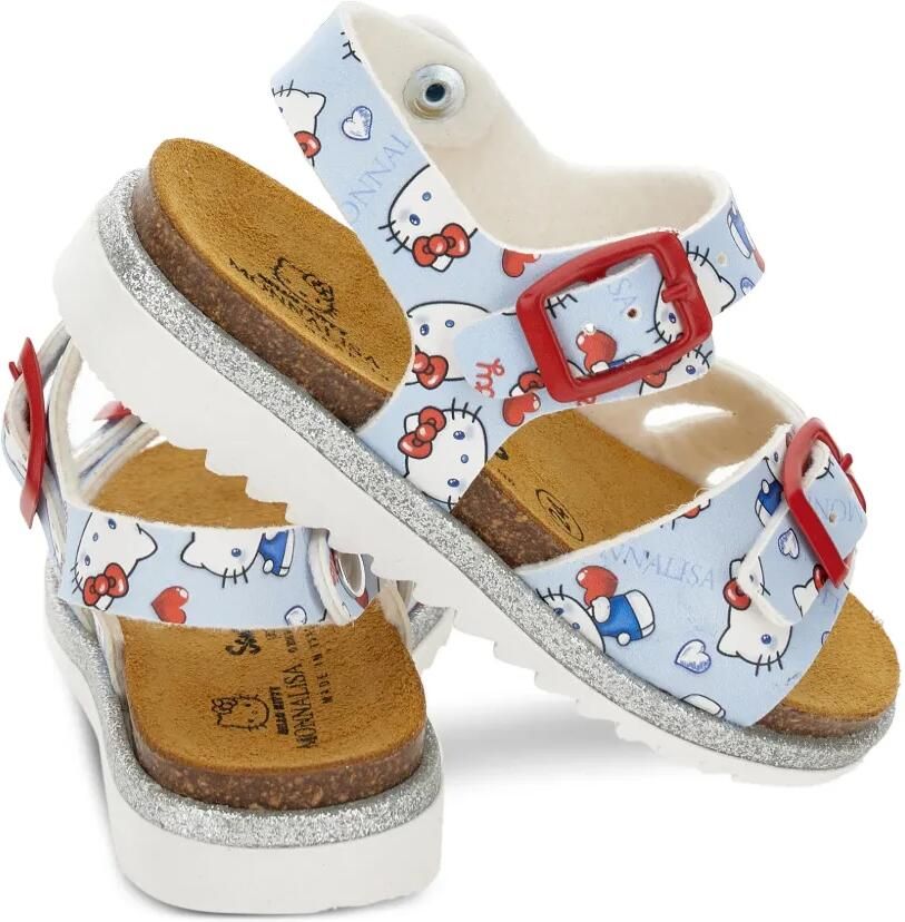 Monnalisa x Hello Kitty sandalen met gesp Blauw - Foto 3