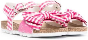 Monnalisa Sandalen verfraaid met strik Roze