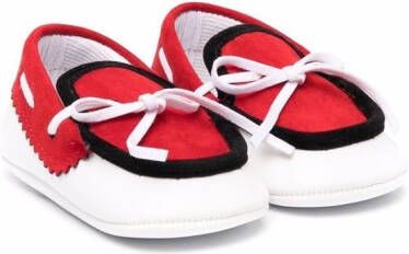Monnalisa Sneakers met colourblocking Rood