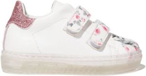 Monnalisa Sneakers met klittenband Wit
