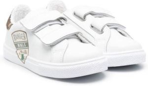 Monnalisa Sneakers met klittenband Wit