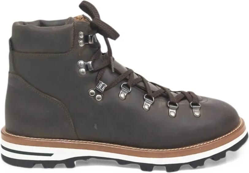 MONPIZ Cortina lace-up combat boots Bruin
