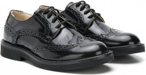 MONTELPARE TRADITION brogues met veters Zwart