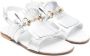 MONTELPARE TRADITION Sandalen met franje Zilver - Thumbnail 1