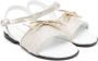 MONTELPARE TRADITION Sandalen met glitter Goud - Thumbnail 1