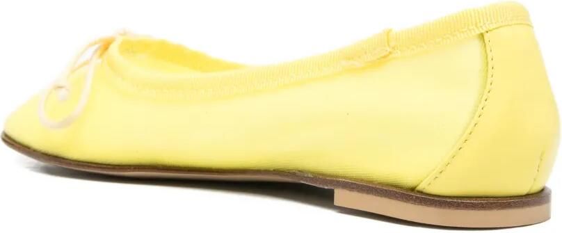 MONTELPARE TRADITION Ballerina's met strik Geel