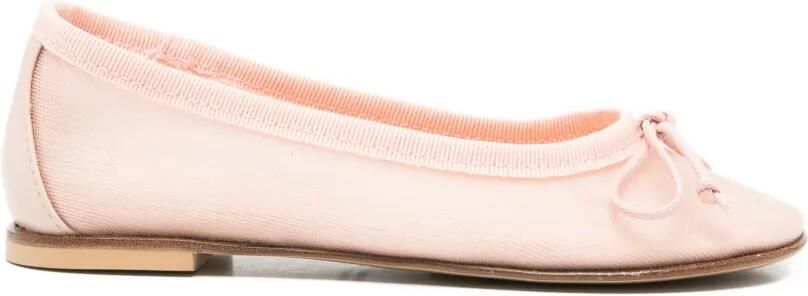 MONTELPARE TRADITION Ballerina's met strikdetail Roze