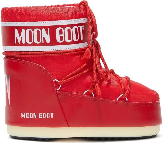 Moon Boot Classic Low 2 sneeuwlaarzen Rood