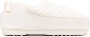 Moon Boot Evolution gewatteerde slingback muiltjes Beige