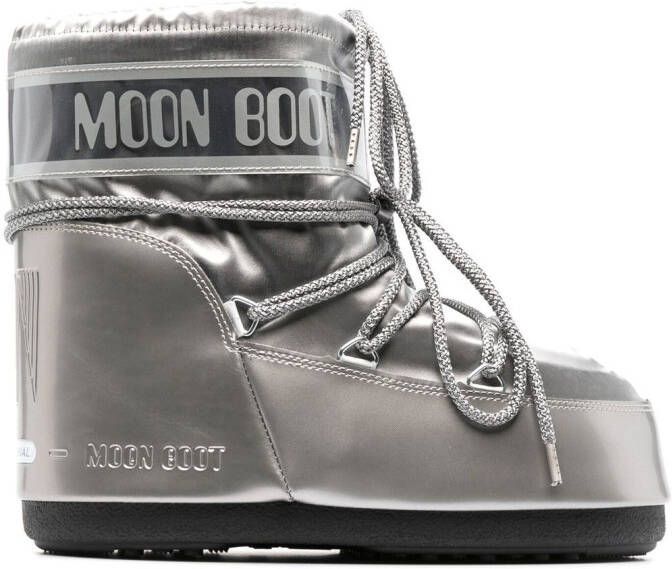 Moon Boot Icon Low snowboots Zilver