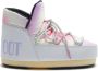 Moon Boot Icon Low laarzen met tie-dye Grijs - Thumbnail 1