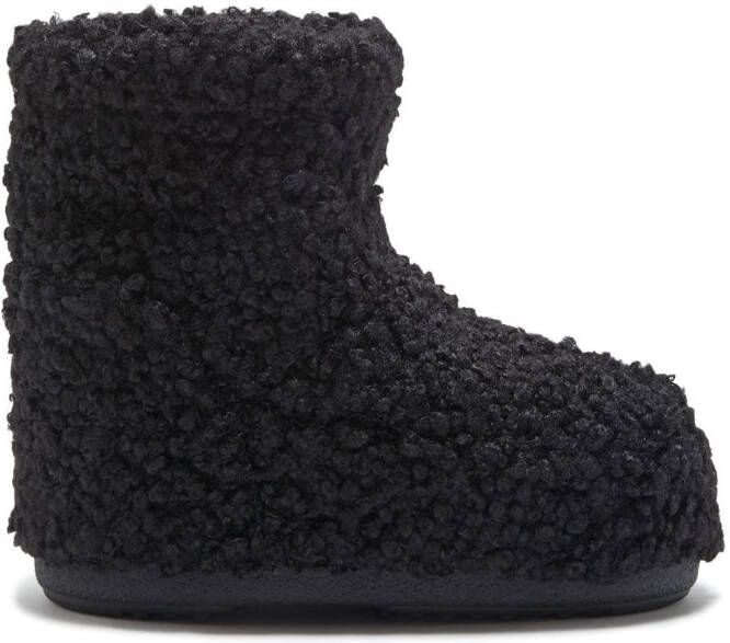Moon Boot Icon Low lammy laarzen Zwart