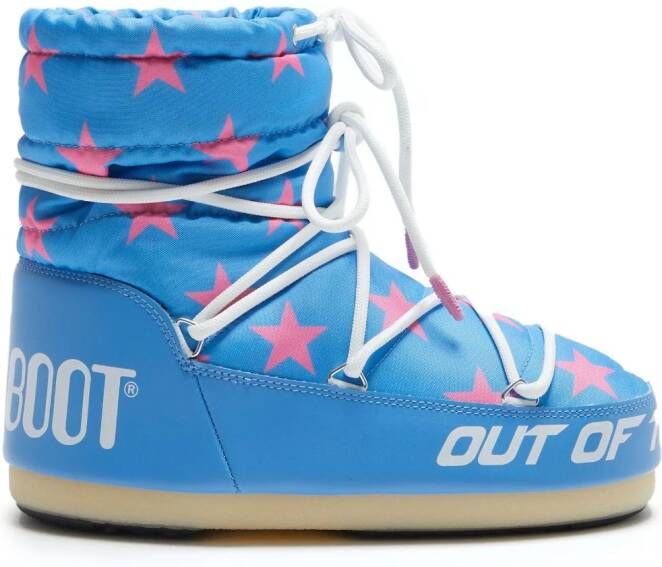 Moon Boot Icon Low Star laarzen Blauw