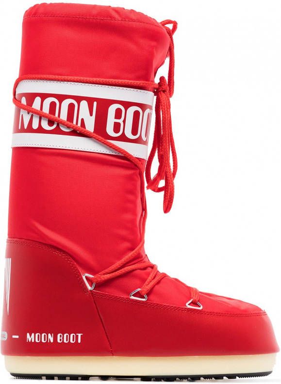 Moon Boot Icon sneeuwlaarzen Rood