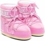 Moon Boot Kids Enkellaarzen met logoprint Roze - Thumbnail 1