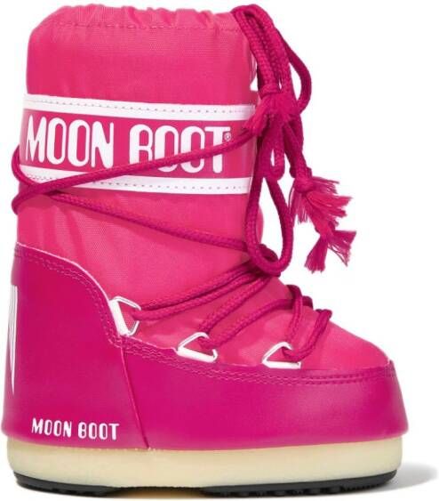 Moon Boot Kids Icon Mini snowboots Roze