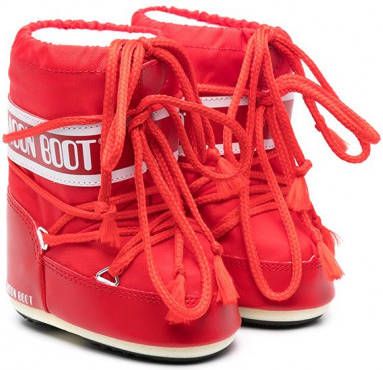 Moon Boot Kids Kleine moon boots Rood