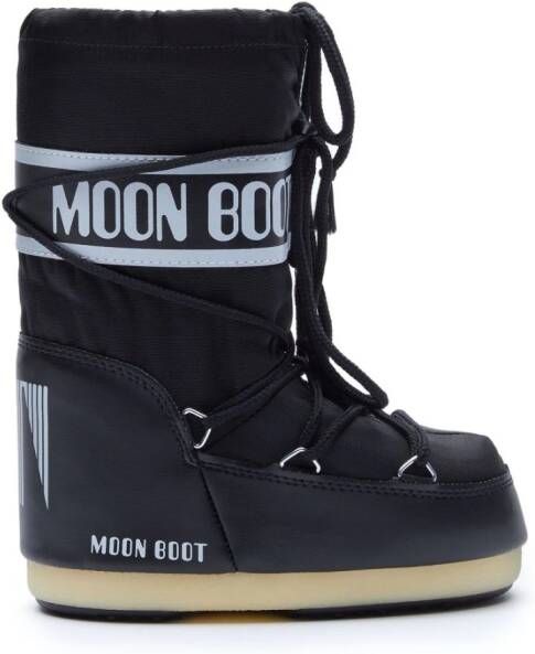 Moon Boot Kids Laarzen met logo Zwart