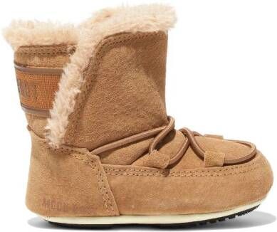 Moon Boot Kids Leren laarzen Beige