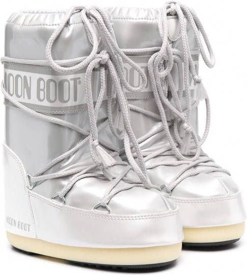 Moon Boot Kids Gewatteerde moon boots Wit