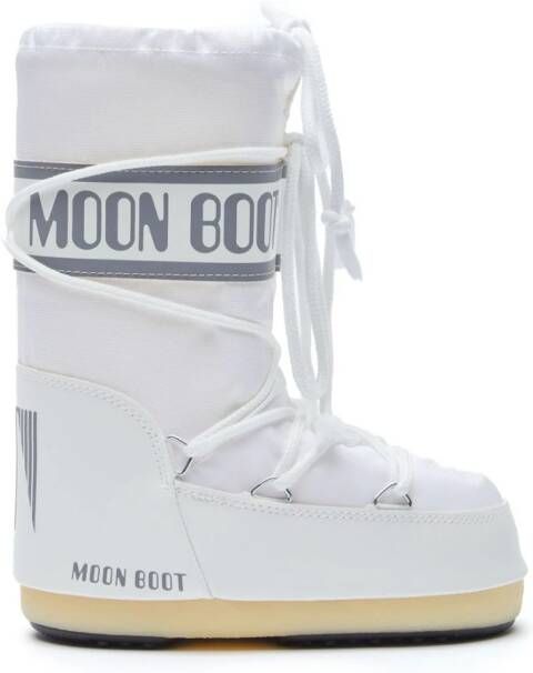 Moon Boot Kids Sneeuwlaarzen met veters Wit