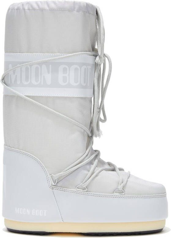 Moon Boot Laarzen met logoprint Grijs