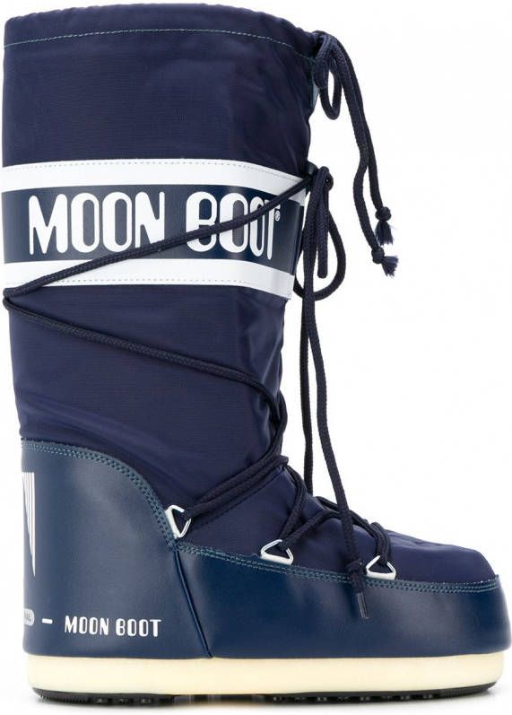 Moon Boot Laarzen met trekkoord Blauw