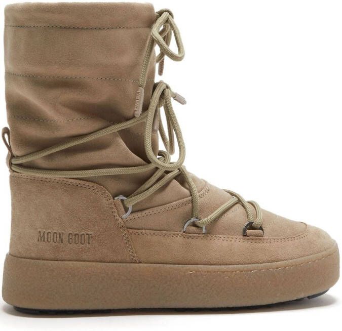 Moon Boot LTrack suède laarzen Beige