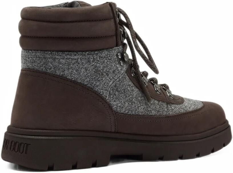 Moon Boot Combat boots brown felt Bruin - Foto 3
